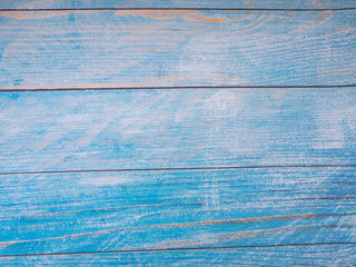 Blue wood background texture background