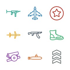 military icons