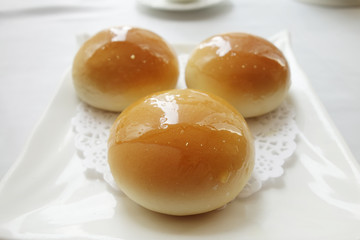 Chinese Dessert,Hong Kong style bread.