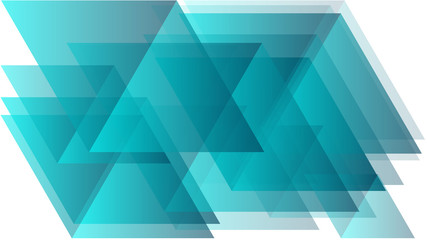 Triangle shapes random transparent gradient vector abstract art