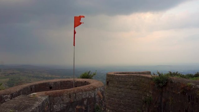 Rajhansgad fort flag