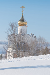 Chalk mountains hidden under the snow 7. Winter tale and snowy expanses