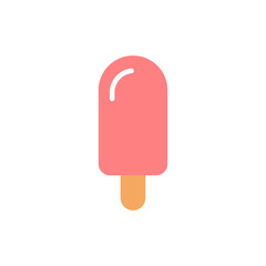 strawberry ice cream stick