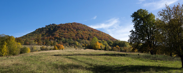 Obraz premium Herbstlandschaft - Panorama
