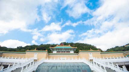 Taipei, Taiwan - January 27: 2019 : National Palace Museum