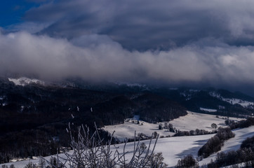 panorama zimowa 