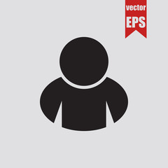 User icon.Vector illustration.