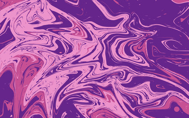 Abstract liquid texture, violet marble background