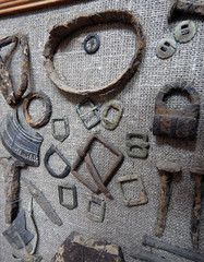 Old details and rubber parts