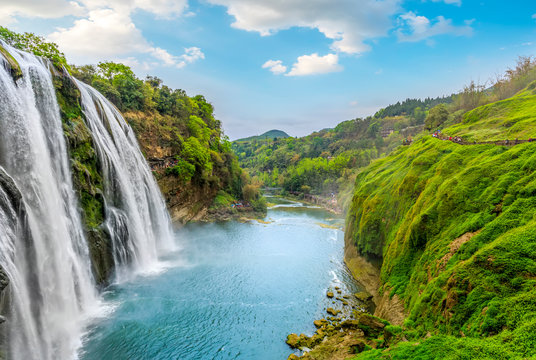 Huangguoshu Falls, Guizhou, China..
