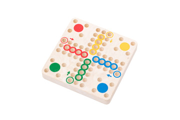 Vintage game of ludo