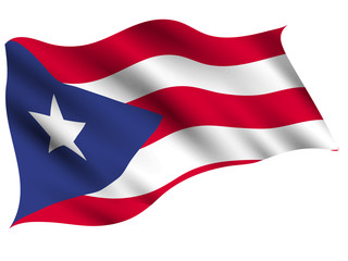 プエルトリコ　 国　旗　アイコン