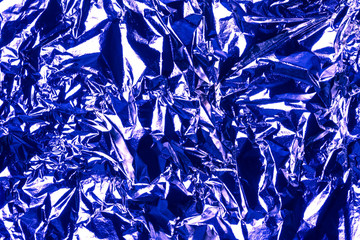 Blue crumpled background