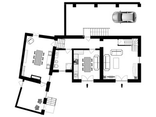 2d floor plan