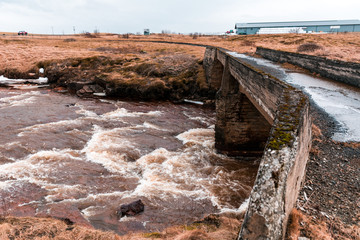 Fluss in Island