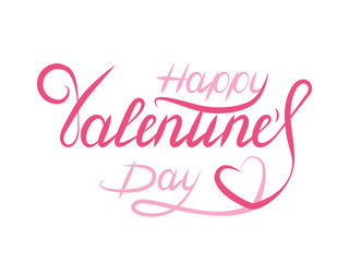 Happy Valentine's Day text