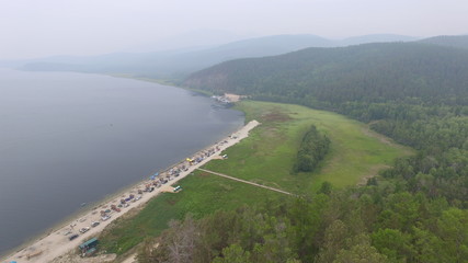 Fototapeta premium Chivyrkuy Bay, Baikal