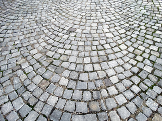 Top View of Paving Stones