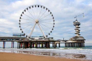 Scheveningen Pier, den Haag, Scheveningen Strand