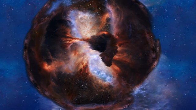 A star forming region in the constellation of Cygnus the Swan is shown enshrouded in billowing clouds of gas and dust.  Elements used with permission by ESA/Hubble 