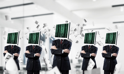 Business addiction on modern technologies.