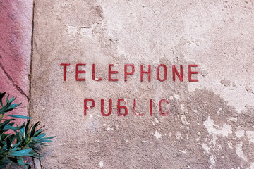 public telephone