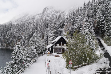 Majlathova chata. Tatransky narodny park. Vysoke Tatry. Slovakia.