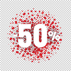 Offer Price Sign Transparent Background