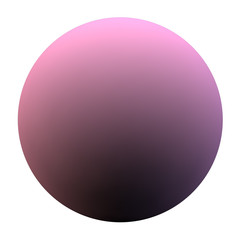 Geometric abstract composition of metallic pink cube , cylinder, glass sphere ball and cone in pastel corner background, for product display mock up. 3D rendering. - Illustration