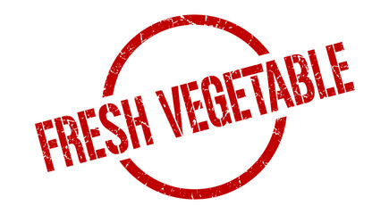 fresh vegetable stamp