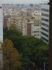 Fototapeta premium Barcelona buildings. Catalonia.Spain