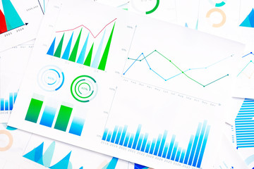 Business Graphs finance document.