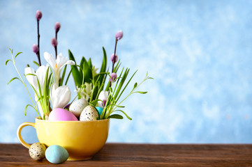 Obraz premium Easter deoration holiday concept