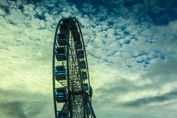 Ferris wheel, Helsinki, Finland.