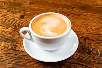 cup of cappuccino