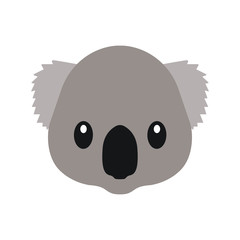 Koala emoji vector © valvectors