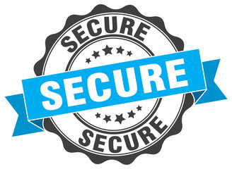 Fototapeta premium secure stamp. sign. seal