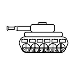 tank fighting vehicle sign