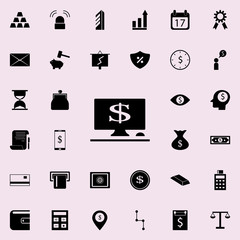 online banking icon. banking icons universal set for web and mobile