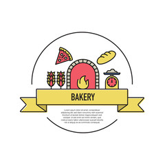 BAKERY LINE ICON SET