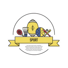 SPORT LINE ICON SET