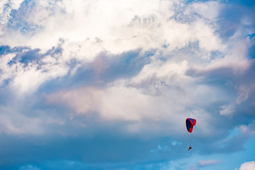 Sky with a happy journey