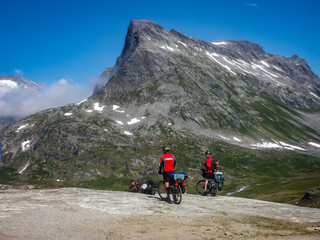 Beautiful Norwegian nature, mountains