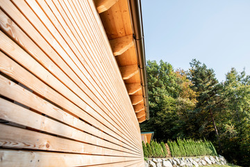 new modern style carport with elaborate construction