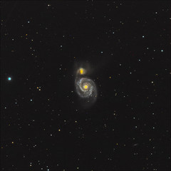 Fototapeta na wymiar M51 Strudelgalaxie