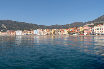 Fototapeta premium Italian Riviera. Seafront at the resort of Alassio