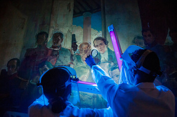 Restauracíon obra de arte