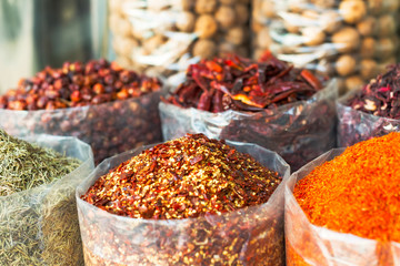 Spices and herbs souk in Dubai