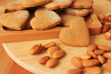 Gingerbread Cookies and Nuts