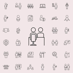 customer acceptance icon. Business Organisation icons universal set for web and mobile